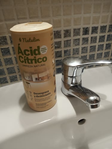 Customer photo review of Ácido Cítrico - Limpiador versátil
