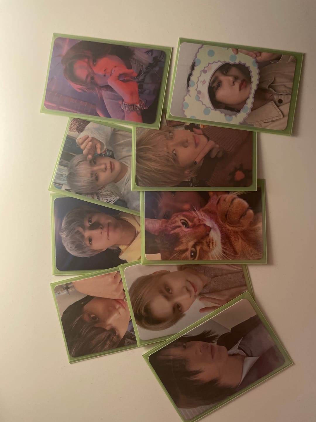 Customer photo review of COLORED PHOTOCARD SLEEVES - 61x91mm