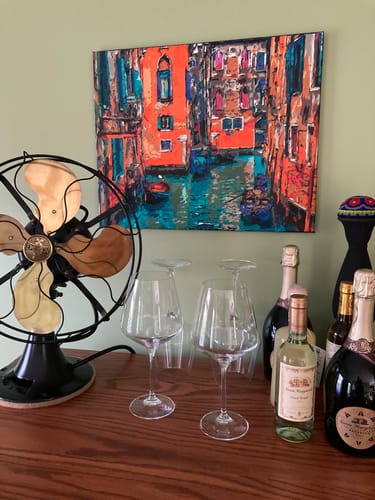 Customer photo review of Venice Canals - Paint by Numbers