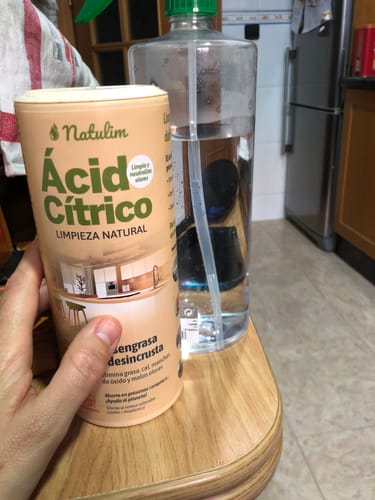 Customer photo review of Ácido Cítrico - Limpiador versátil