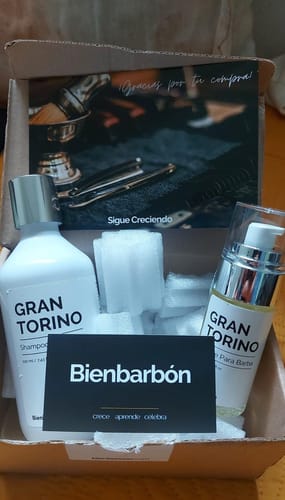 Customer photo review of Aceite y Shampoo Para Barba - Paquete 2 Piezas