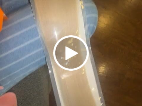 Customer video review of Full Shine Virgin Weft Brazilian 100% Human Hair Sew In Bundles Platinum Blonde (#60)