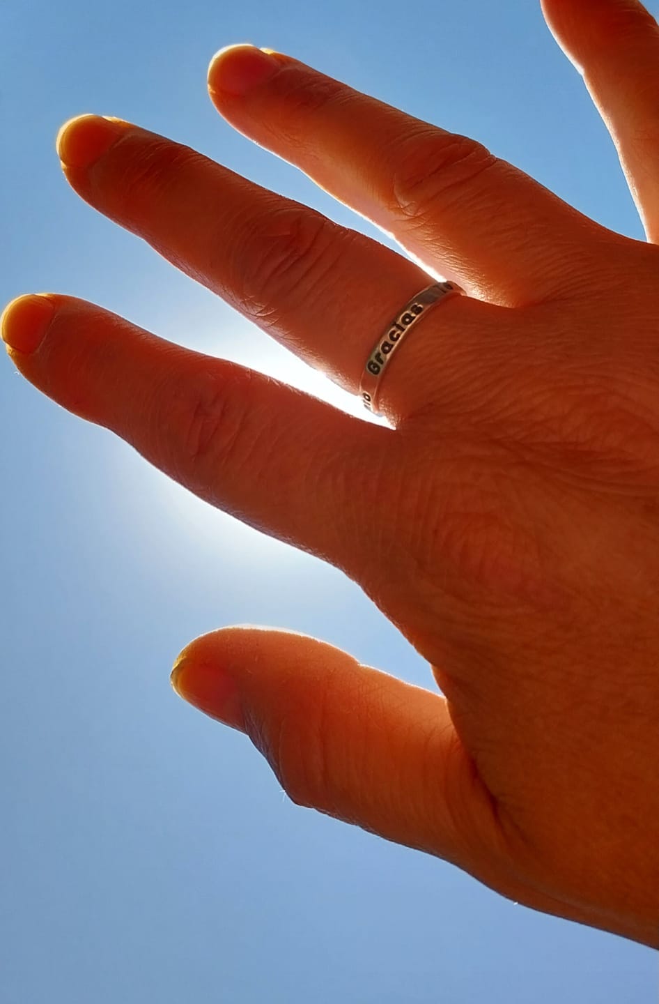 Customer photo review of Anillo Hoponopono