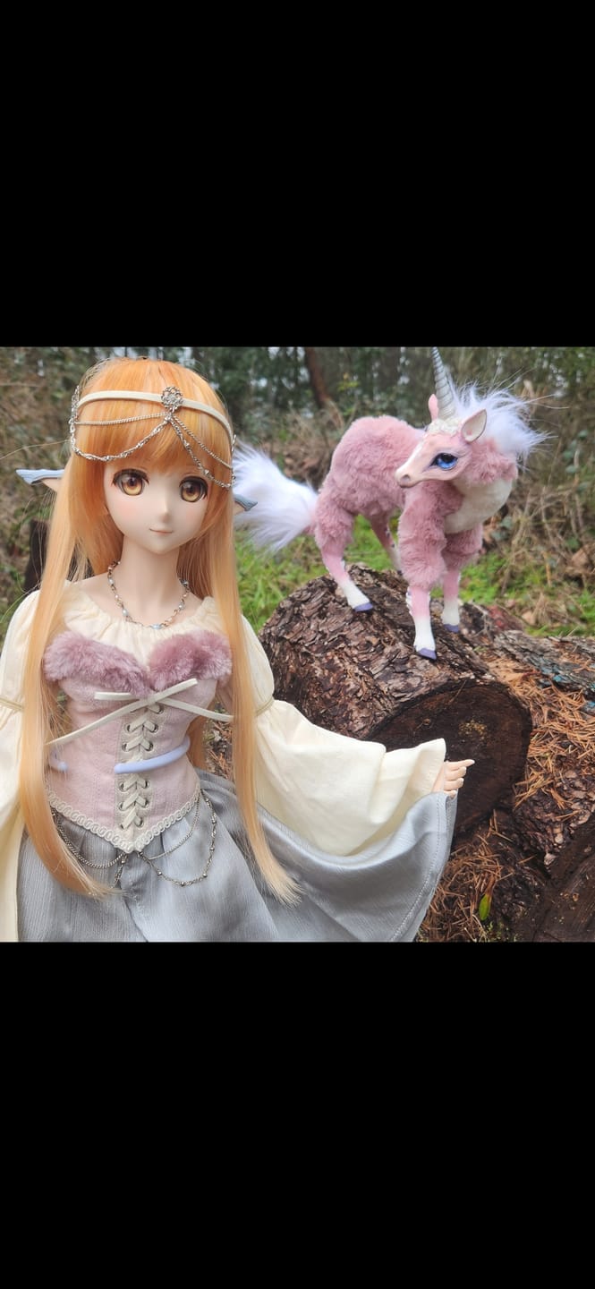 Customer photo review of Pink mercurian unicorn