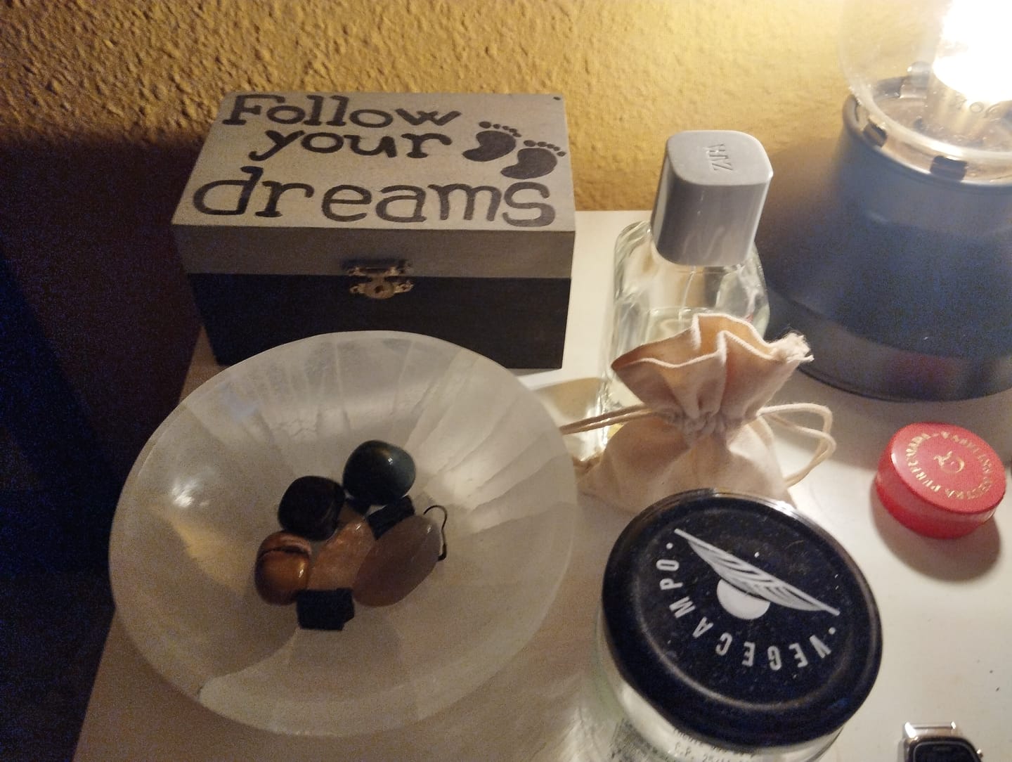 Customer photo review of Bol de Selenita Redondo | Bienestar - Tranquilidad