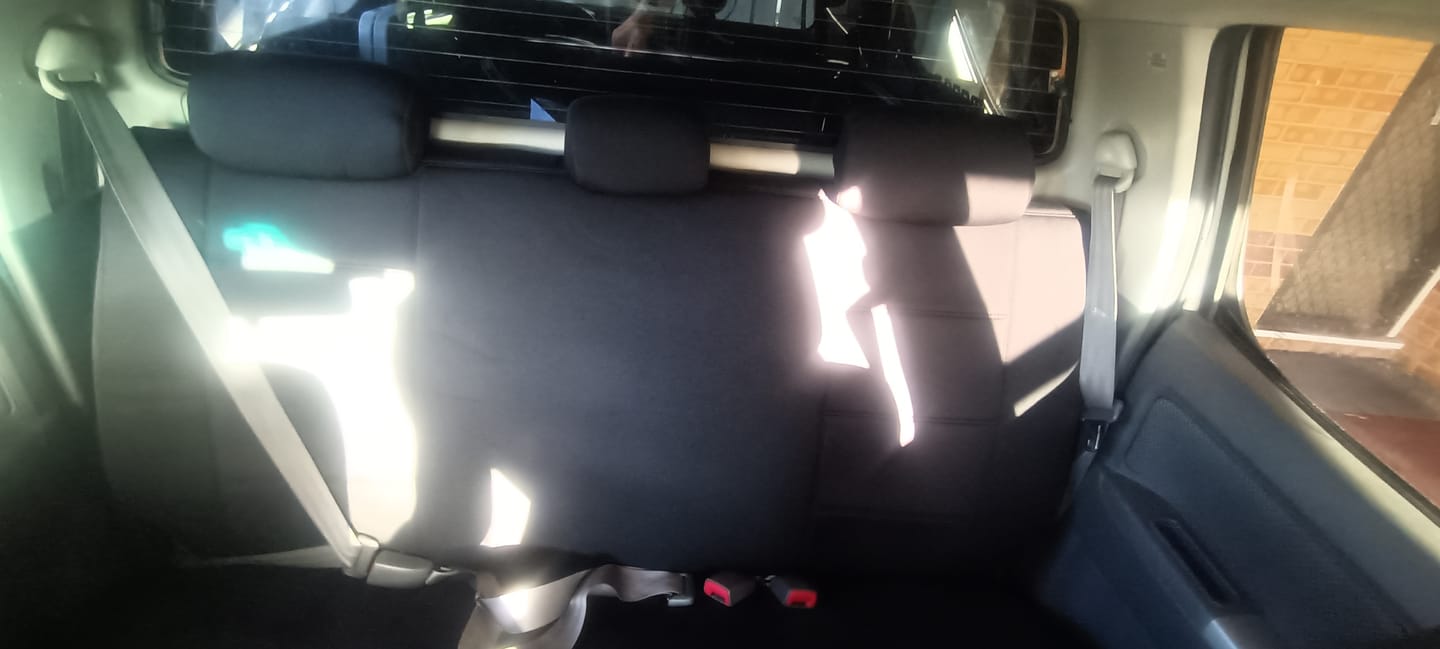 Customer photo review of Sharkskin Seat Covers for Toyota Hilux Dual Cab (03/2005-06/2015)