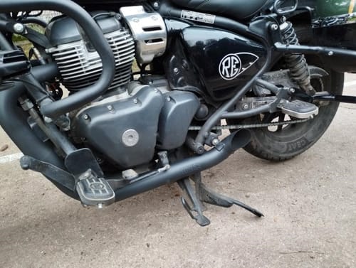 Customer photo review of Echappement "Hot Rod" Royal Enfield Super Meteor 650