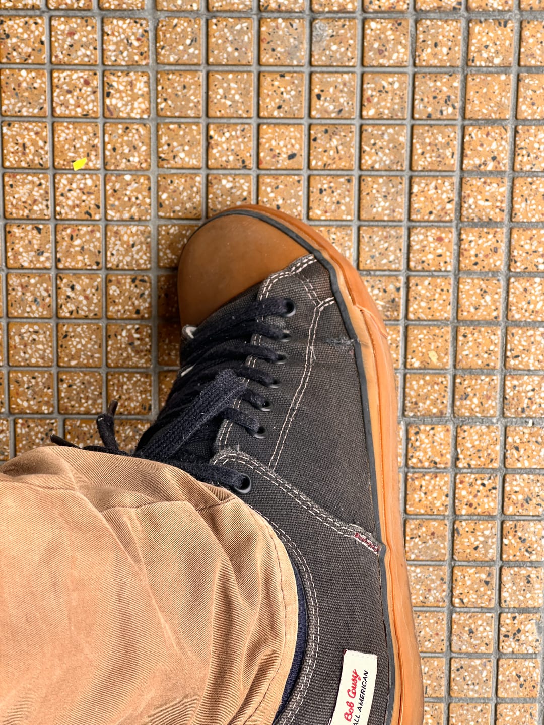 Customer photo review of Bob Cousy All American Hi Top | Unisex Canvas Sneaker