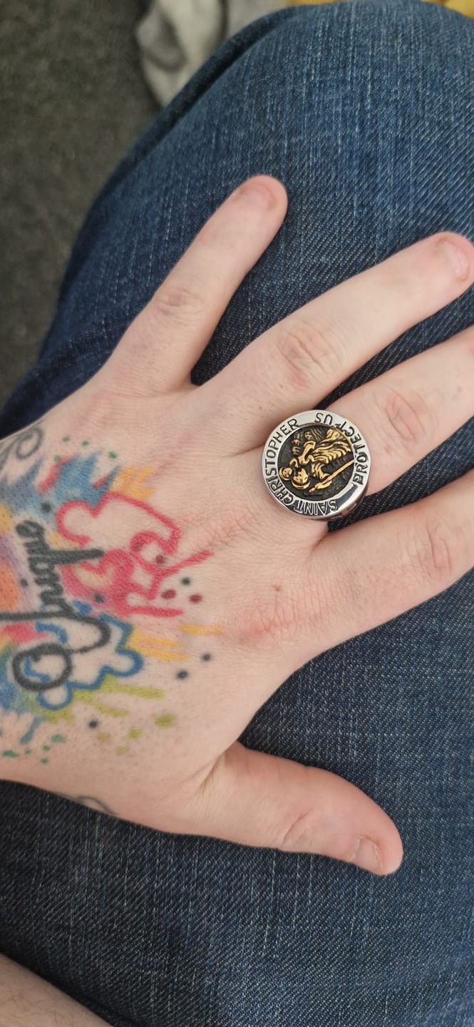 Customer photo review of ST. CHRISTOPHER.
