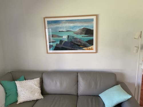 Customer photo review of Carmel Central Coast by Jan Weiss Art Print