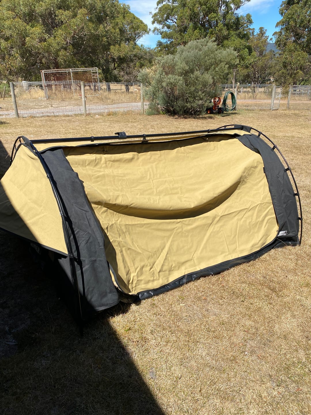 Customer photo review of Rainger Touring Swag RT2 - Sandstorm