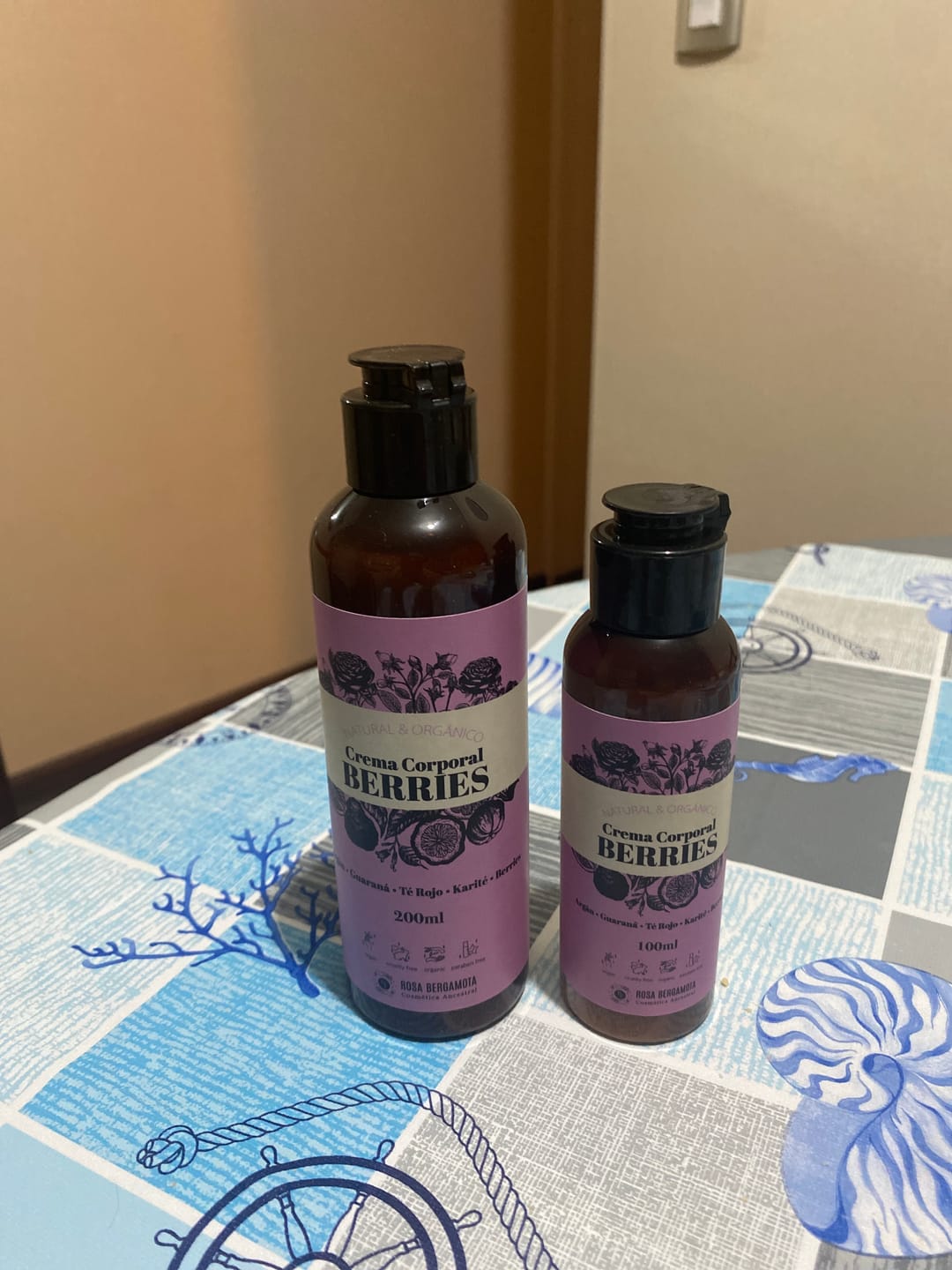 Customer photo review of Crema Anticelulitis Berries 200ml + Formato 100ml de REGALO