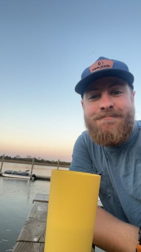 Customer photo review of Custom Leather Patch Rope Hat Richardson 256 UMPQUA