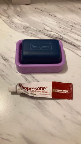 Customer photo review of Neoprosone Skin Brightening Soap - 200g / 7.1 oz