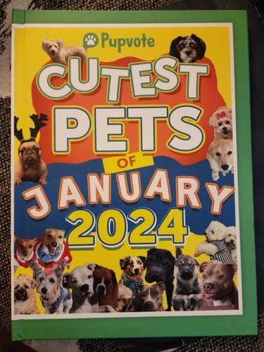 Customer photo review of Cutest Pets of the Month 2024 Photobook