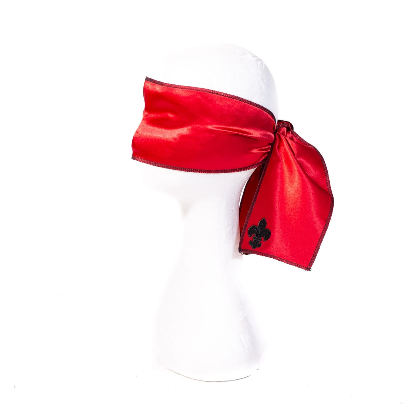Customer photo review of SiaLinda: Augenbinde Zola II Sina, karmesin rot, Satin
