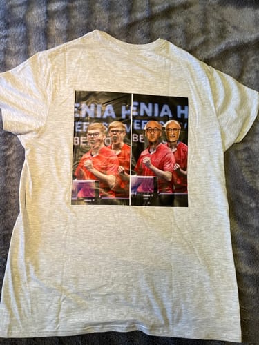 Customer photo review of MYTSHIRT-HOMME