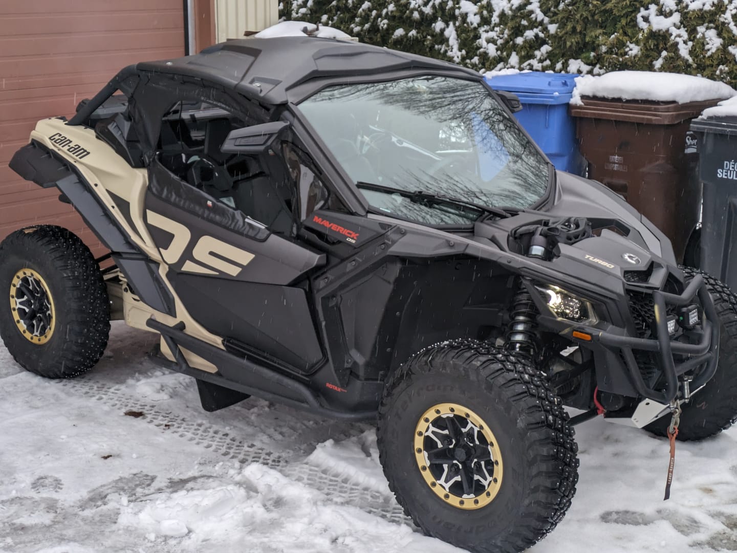 Customer photo review of Noise Reduction Kit for Maverick X3 Max Turbo R XRC XRS