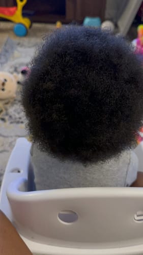 Customer photo review of Nourishing Growth Oil 8 oz.