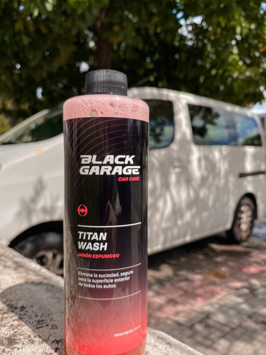 Customer photo review of Titan Wash - Jabón Espumoso BLACK GARAGE