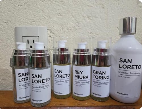 Customer photo review of Aceite Para Barba - Paquete De 3 Fragancias