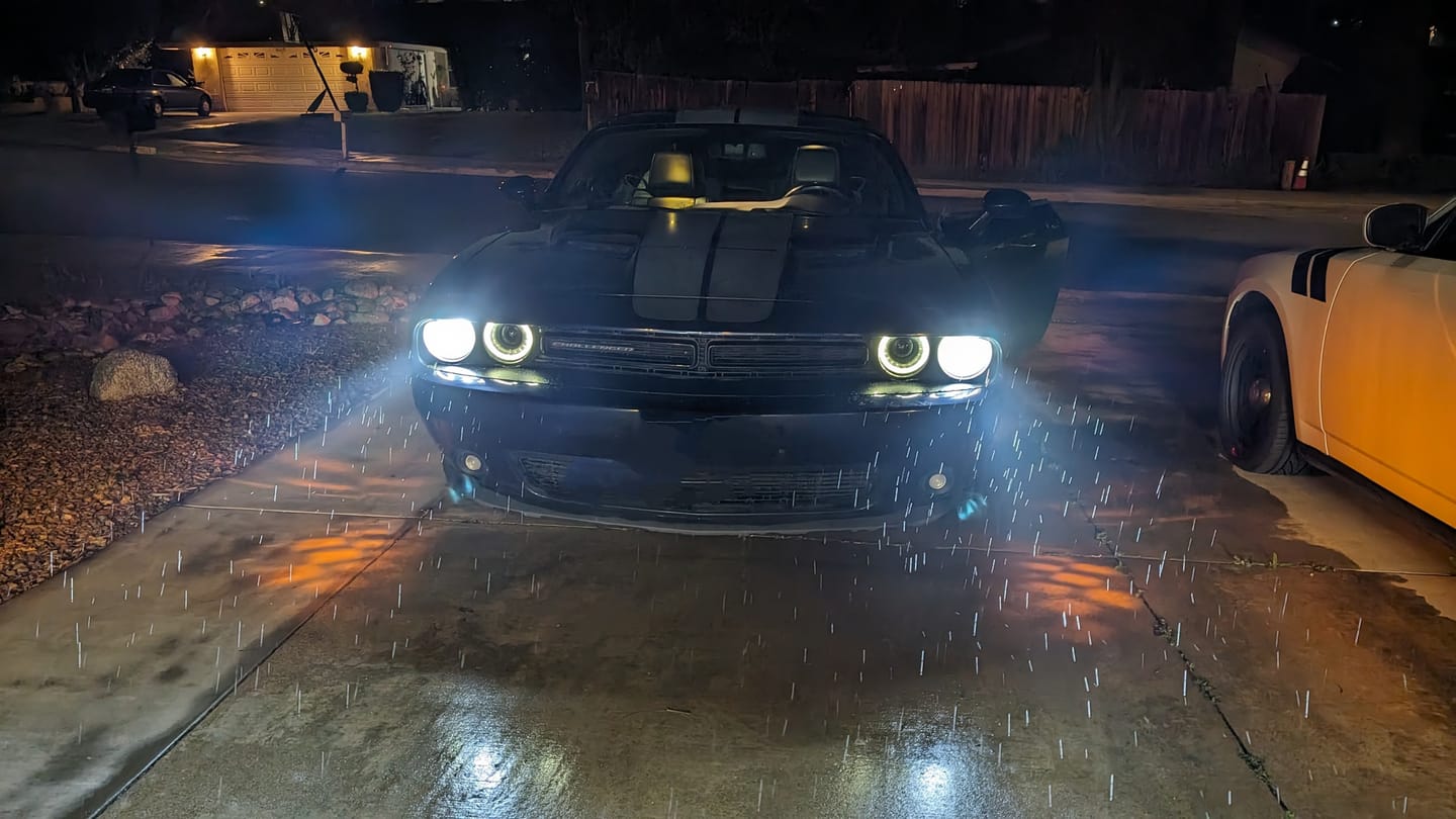 Customer photo review of Carifex Compact LED Headlight Sets