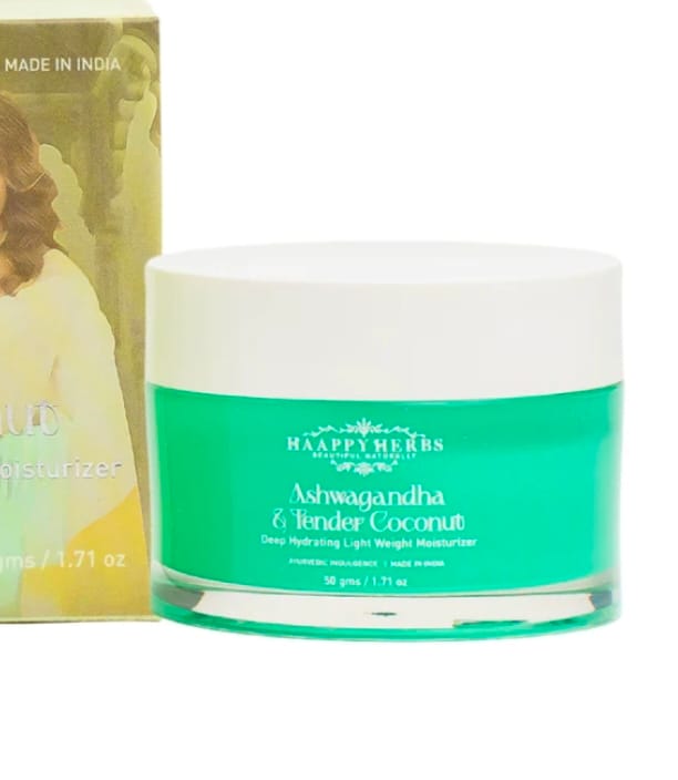 Customer photo review of Ashwagandha & Tender Coconut Deep Hydrating Light Weight Moisturizer - 50gm