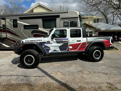 Customer photo review of MEK Removable Trail Armor: JT