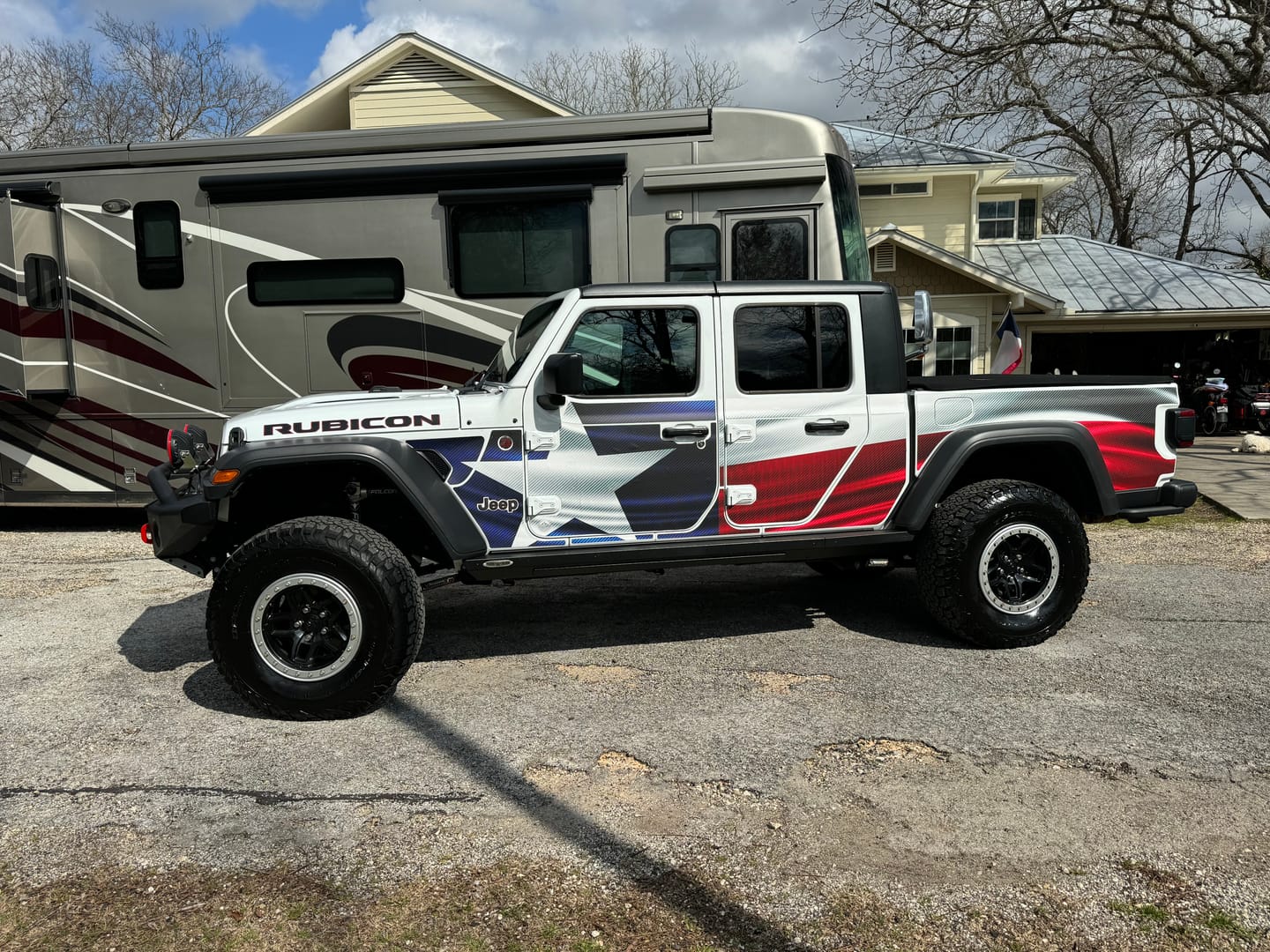 Customer photo review of MEK Removable Trail Armor: JT