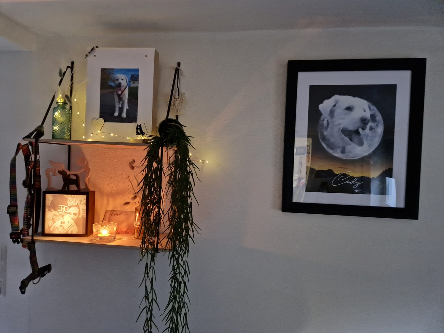 Customer photo review of Personalisiertes Portrait - Mond Stil