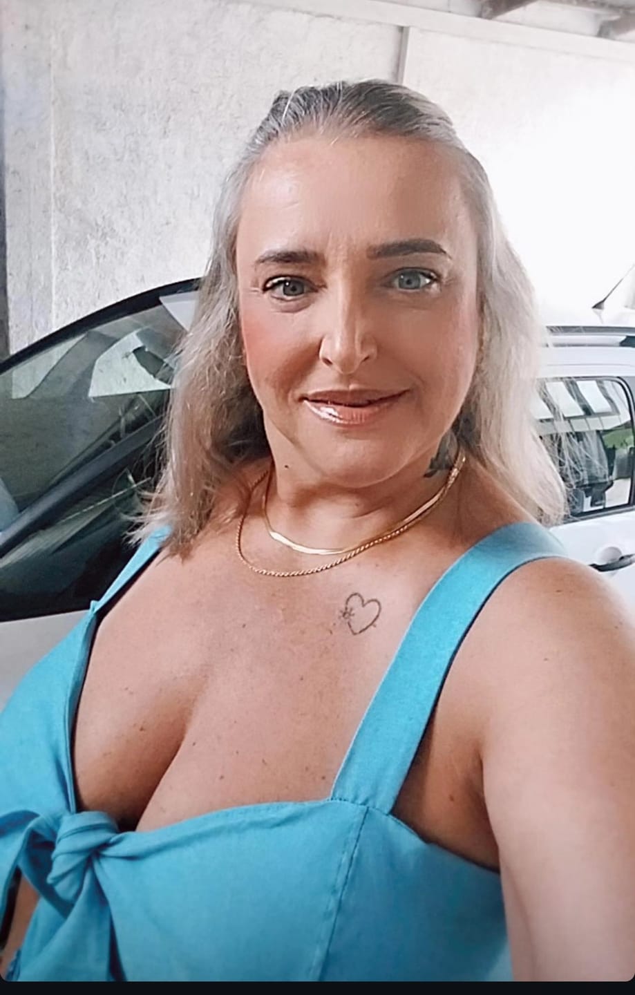 Customer photo review of Mix Colar Melina Banhado em Ouro 18k