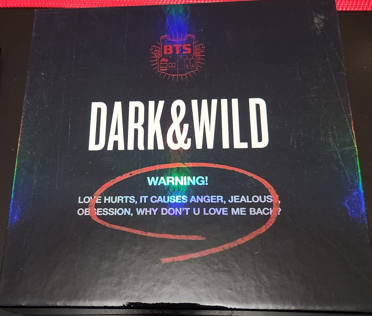 Customer photo review of BTS - 1ST FULL ALBUM DARK & WILD