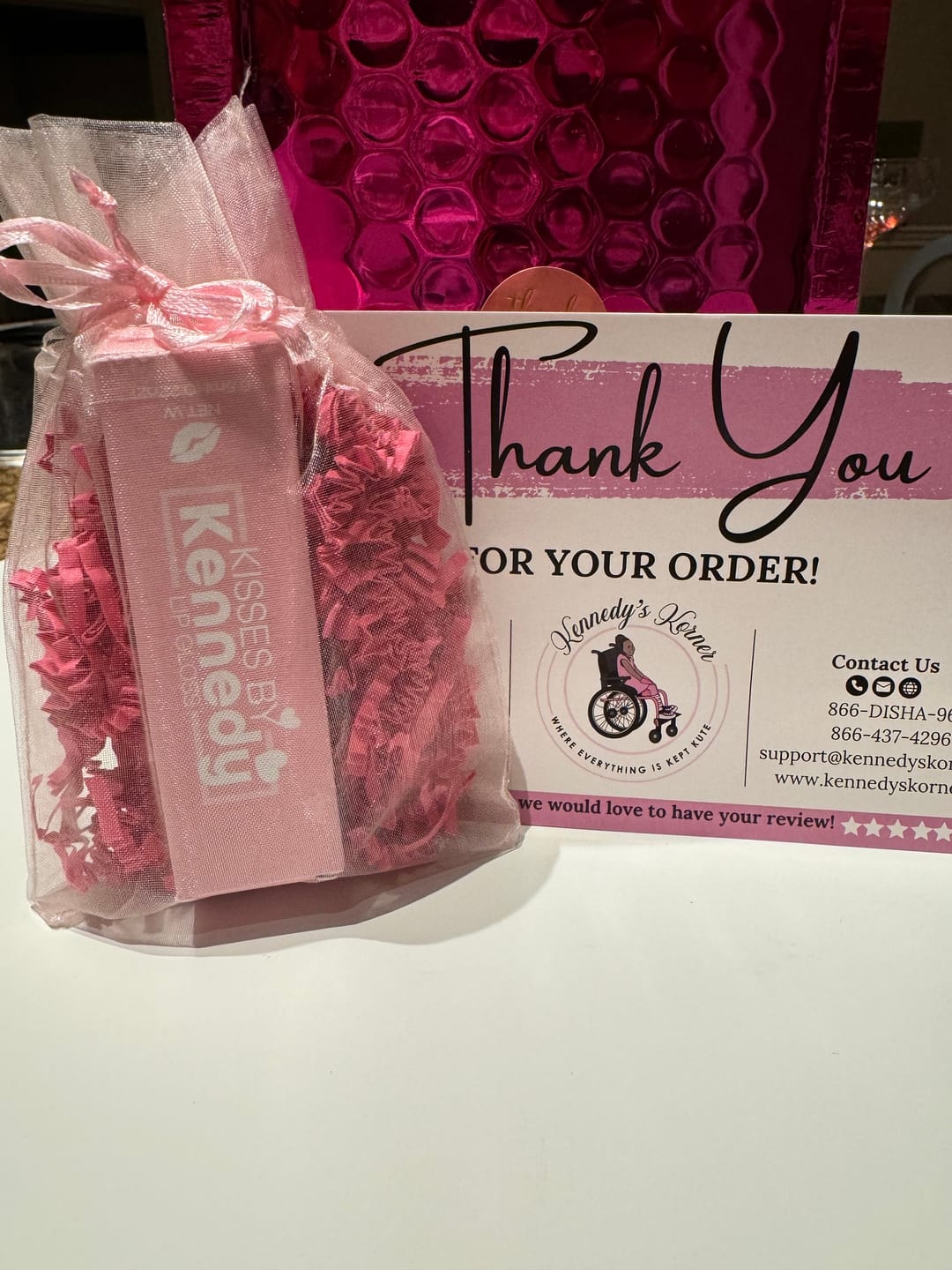 Customer photo review of Think Pink Pencil