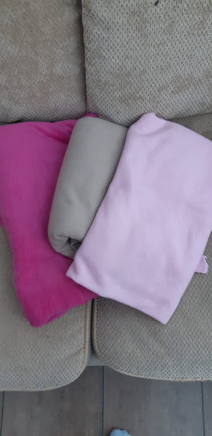 Customer photo review of Plain Fleece/Sweatshirt Remnants