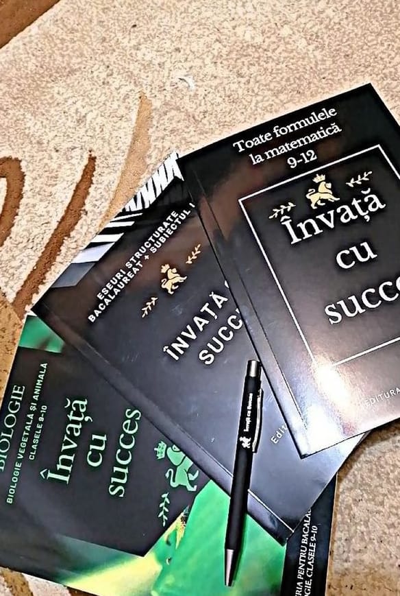 Customer photo review of Învață cu succes - Pachet Bacalaureat | Română + Matematică + Biologie 9-10