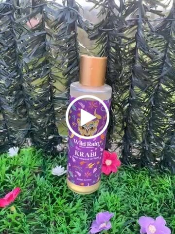 Customer video review of Aceite corporal hidratante antiestrés KRABI