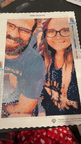 Customer photo review of Made with Diamonds™ Custom Kit