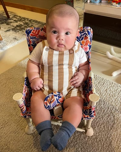 Customer photo review of Willow baby chair