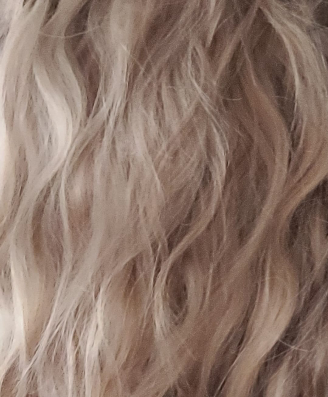 Customer photo review of Long Straight Clip-in Ponytail