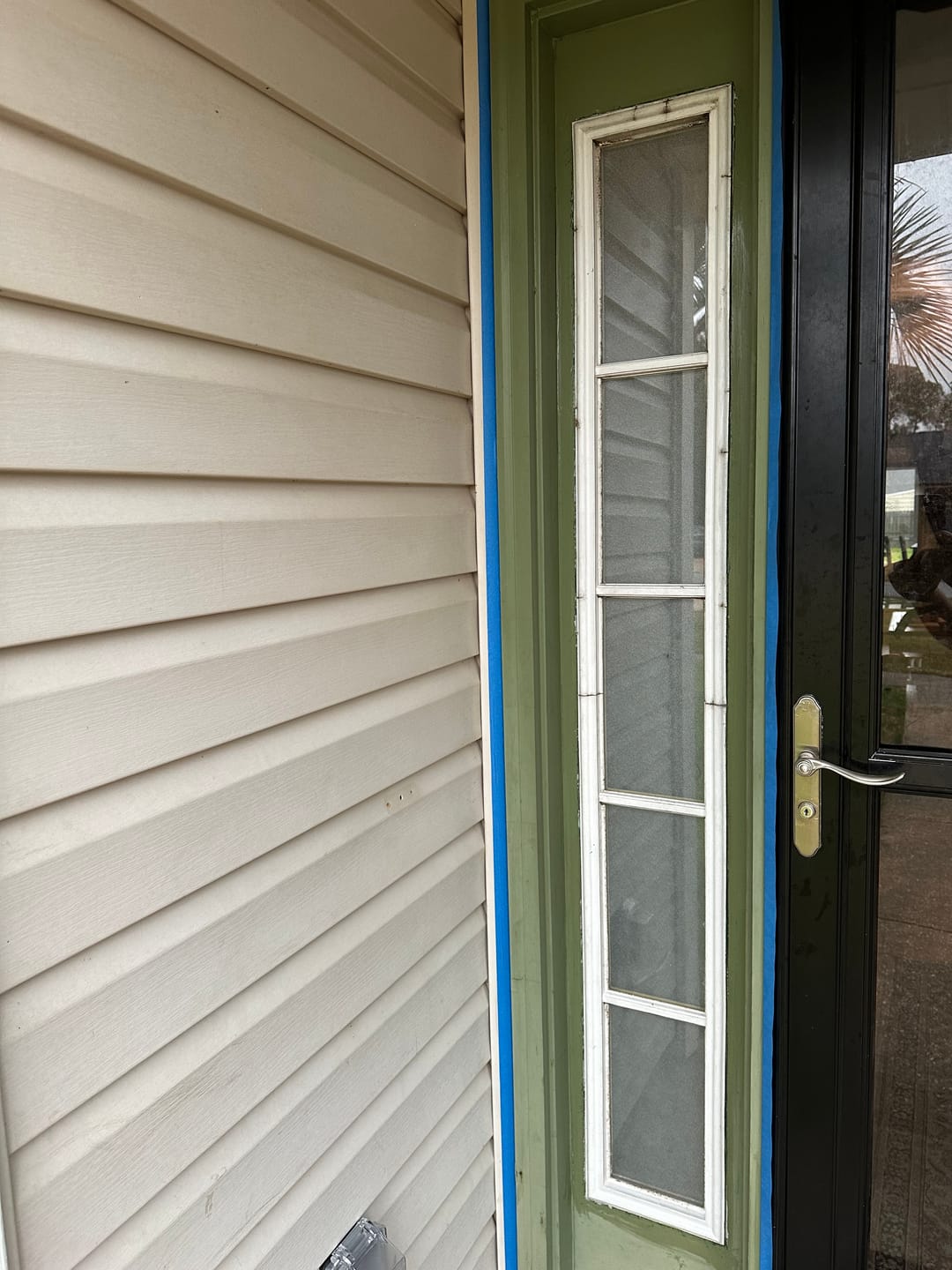 Customer photo review of Full Sidelite Frame Kit