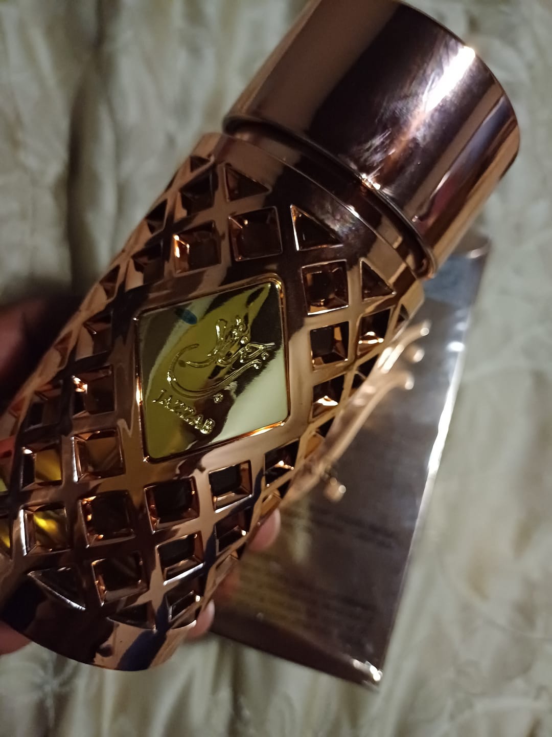 Customer photo review of Jazzab Gold edp 100 ml