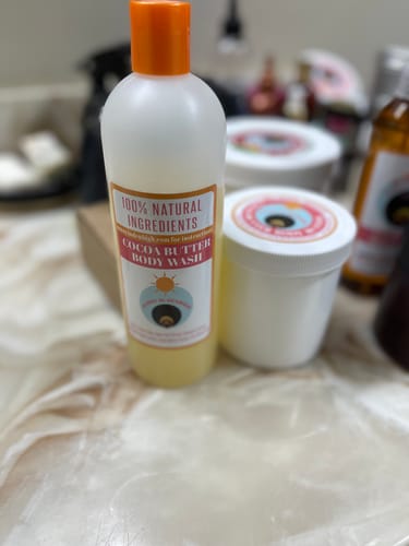 Customer photo review of Cocoa Butter Bath Bundle