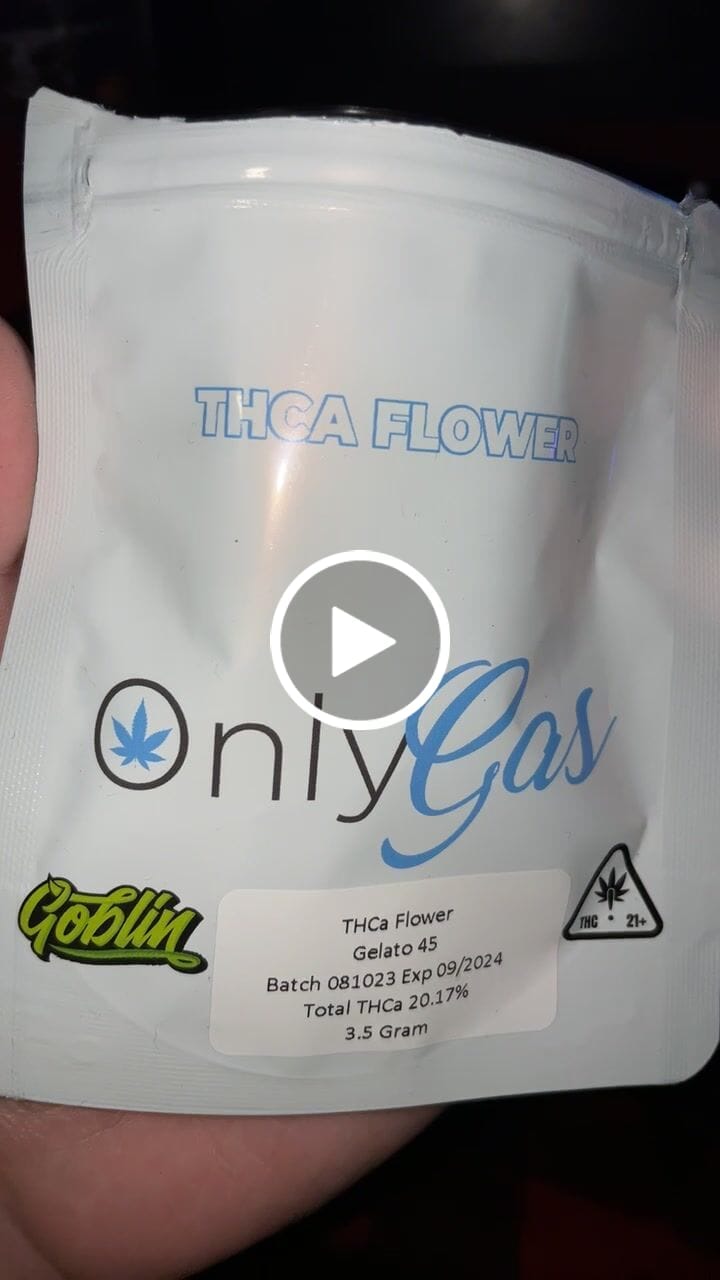 Customer video review of Gelato 45 - THCa Flower