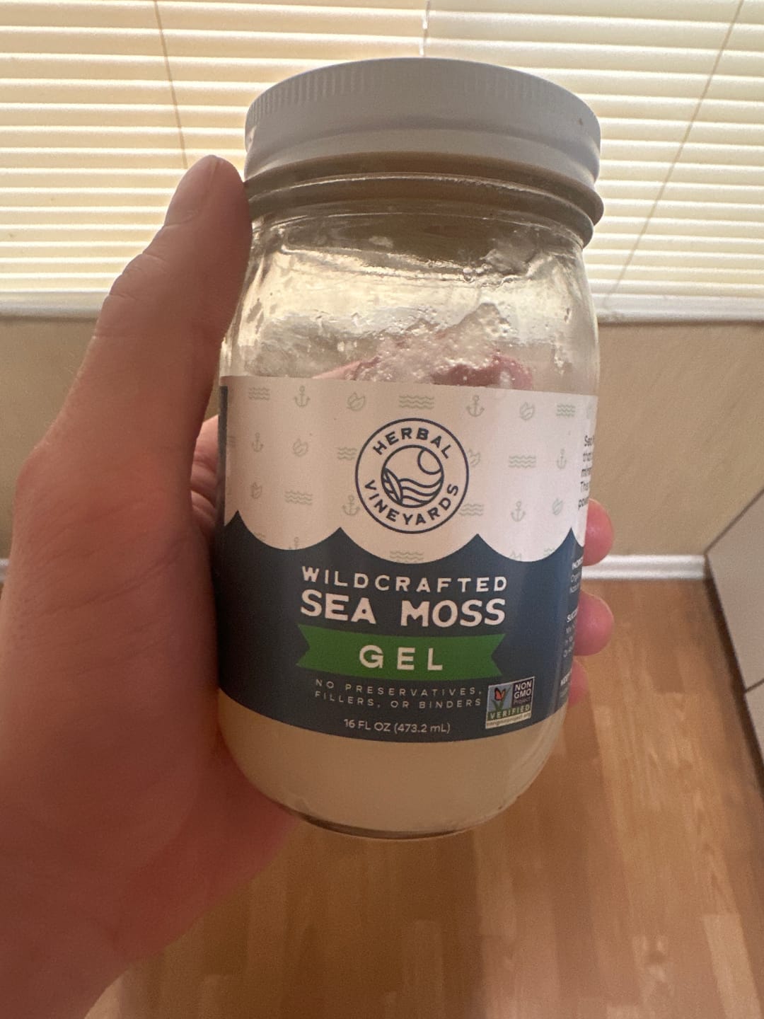 Customer photo review of 60 Day Sea Moss Gel Dynamic Duo
