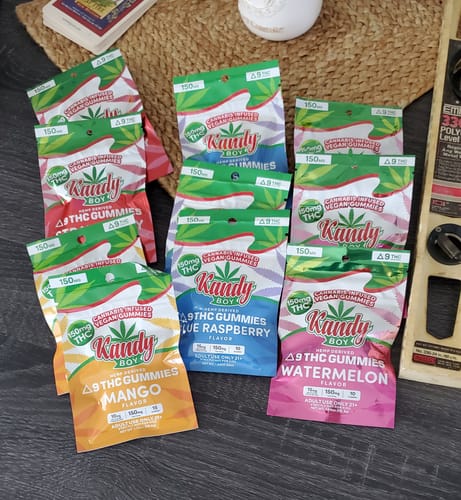 Customer photo review of Vegan THC Gummies Strawberry Delta 9  | 10-Count | 150mg