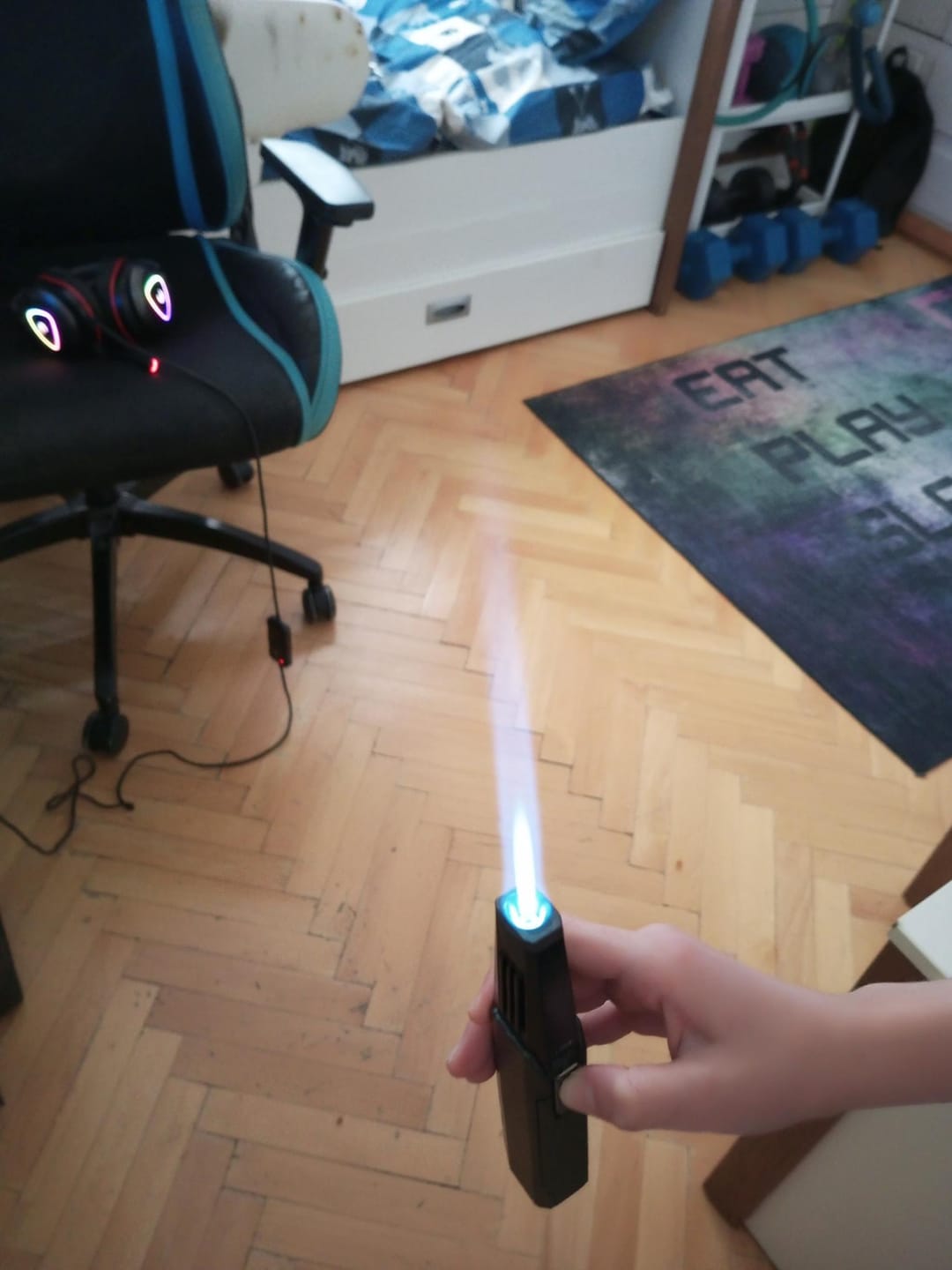 Customer photo review of Flame Saber