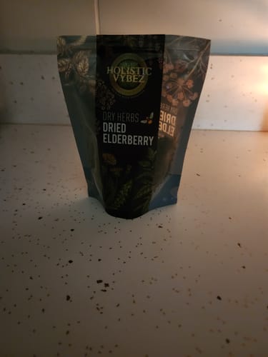 Customer photo review of Dried Elderberry