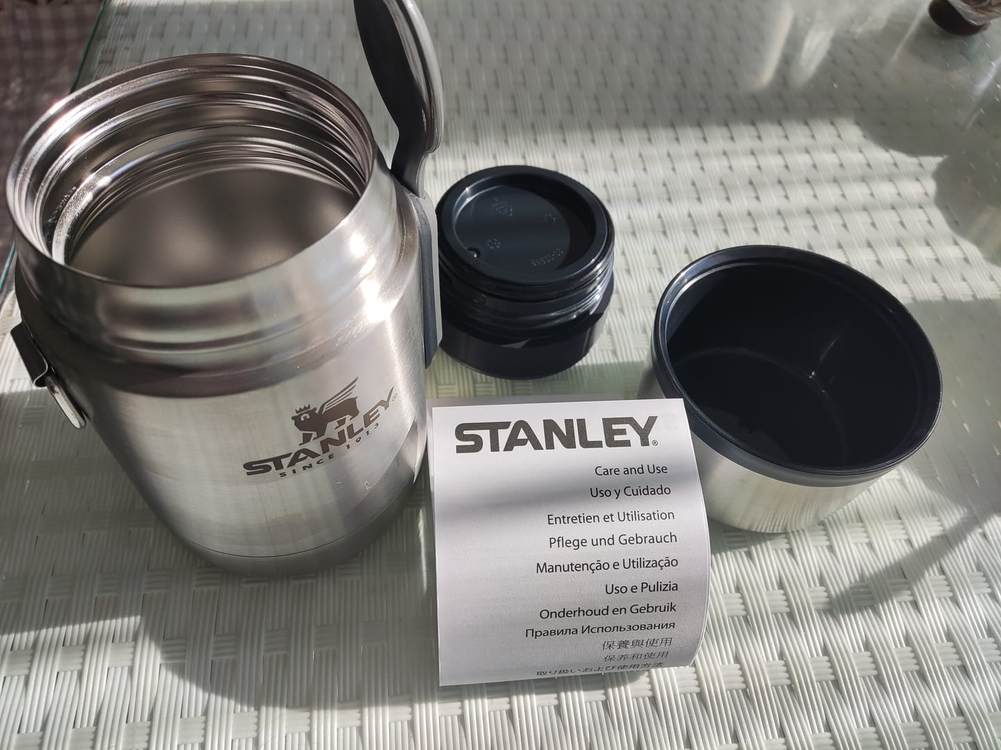 Customer photo review of Stanley Adventure Paslanmaz Çelik Yemek Termosu  0.53 L