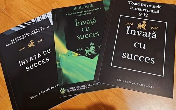 Customer photo review of Învață cu succes - Pachet Bacalaureat | Română + Matematică + Biologie 9-10