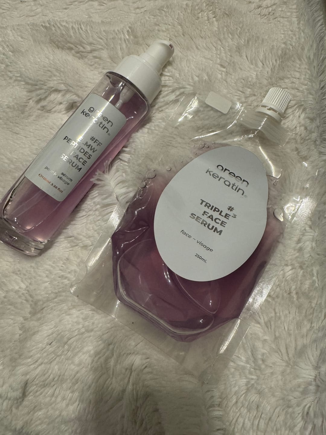 Customer photo review of Triple 3 - Sérum pour le visage #FF